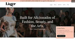 Desktop Screenshot of lingermagazine.com